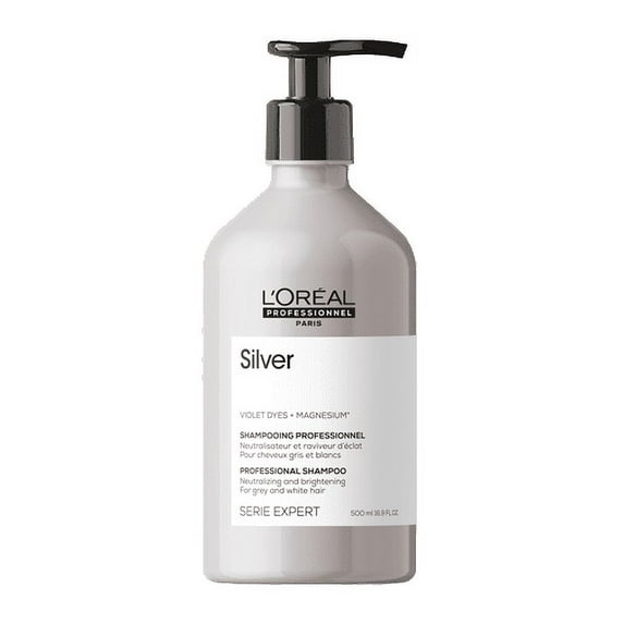 L'Oreal Professionnel Serie Expert Silver shampoo 16.9 oz New Pack