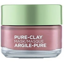 L'Oreal Skin Care Pure Clay Mask Exfoliate and Refine Pores 1.7 oz