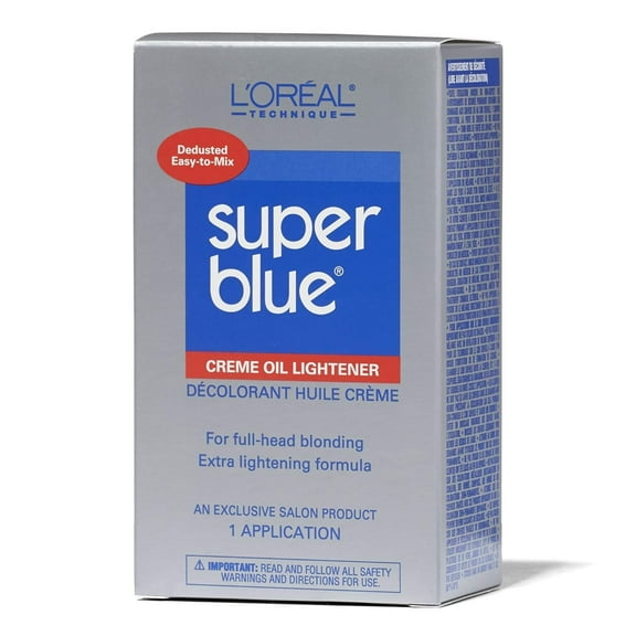 L'Oreal Super Blue Creme Oil Lightener,Pack of 2