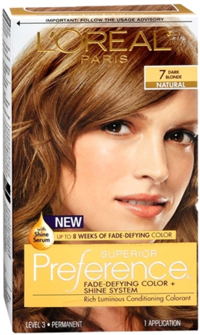 L'Oreal Superior Preference - 7 Dark Blonde (Natural) 1 Each (Pack of 2)