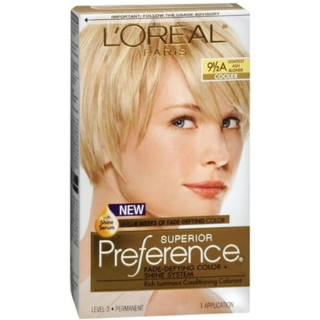 L'Oreal Superior Preference - 9-1/2A Lightest Ash Blonde (Cooler) 1 Each (Pack of 2)