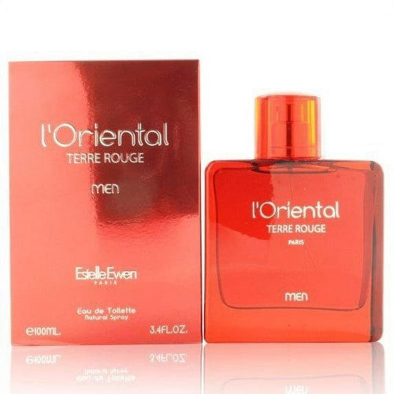 L-Oriental Terre Rouge ZZMLORIENTALROUGE3.4 0.4 oz Eau De Toilette Spray for Men