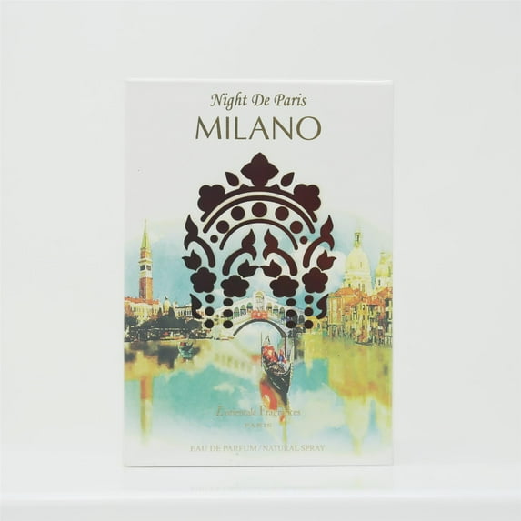 L'Orientale Fragrances Night De Paris Milano Eau de Parfum Unisex 3.3oz Spray Bottle