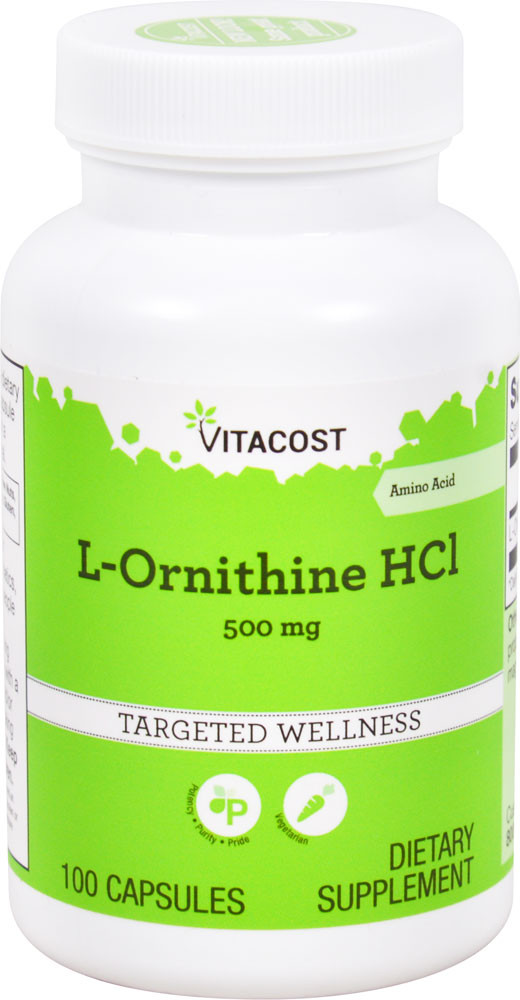LOrnithine 500 Mg 100 Capsules