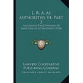 thumbnail image 1 of L. R. A. as Authorities V4, Part 2: Including the Citations of Each Case as a Precedent (1914) Paperback, 1 of 1