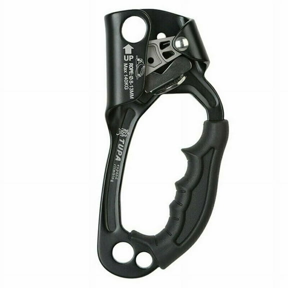 L/R Hand Ascender Rock Climbing Tree Arborist Rappelling for 8~13mm Gear Rope