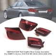 thumbnail image 1 of L&R Red LED Tail Lights Rear Lamp Assembly For BMW 5 F10 F18 M5 2010-2016, 1 of 13
