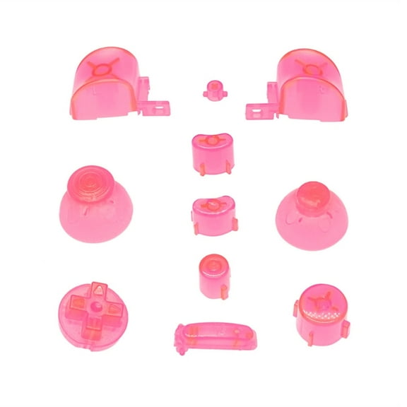 L R Right Left Trigger Buttons D-Pad Mod Kit Set Easy Installs Compatible for Gaming Controller Replacement Parts