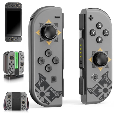 L/R Switch Controller for Nintendo Switch/Lite/OLED, Wireless Gaming Controller Joypad with Motion Control/Wake-Up Function