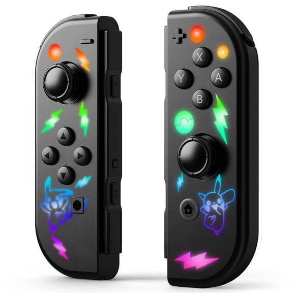 L/R Switch Controller for Nintendo Switch/Lite/OLED, Wireless Gaming Controller Joypad with Motion Control/Wake-Up Function
