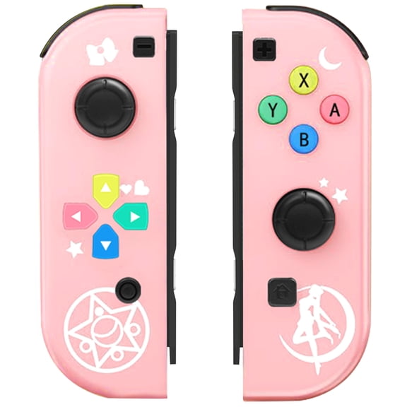 L/R Switch Controller for Switch/Lite/OLED, Wireless Gaming Controller with Dual Vibration/6-Asix Gyro Sensor