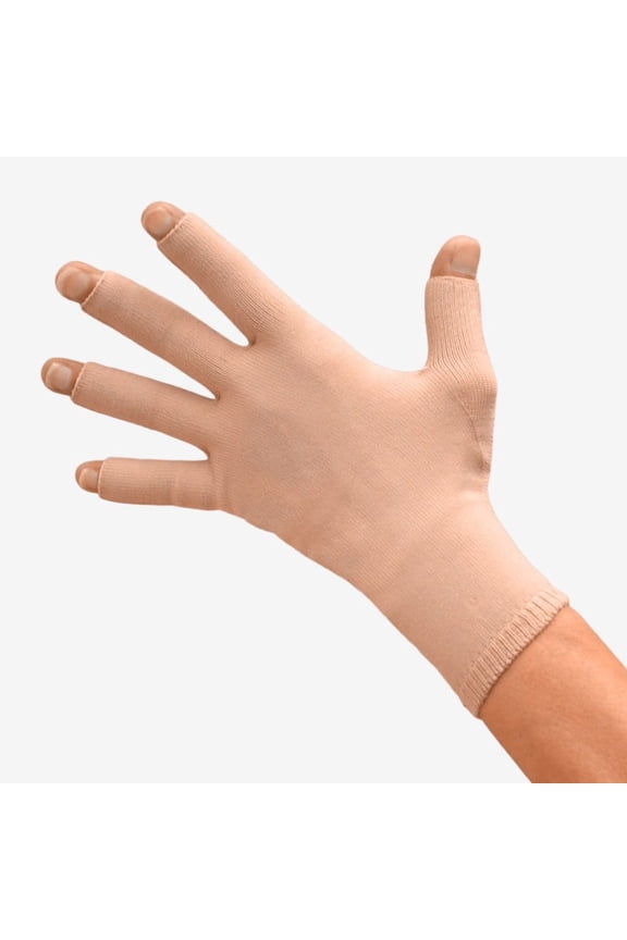 L&R USA Solaris ExoSoft Glove - 20-30 mmHg Full Beige Medium