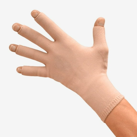 L&R USA Solaris ExoSoft Glove - 20-30 mmHg Full Beige Medium