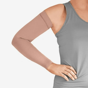 L&R USA Solaris ExoStrong Arm w/Knit Top - 20-30 mmHg Long Beige X-Large