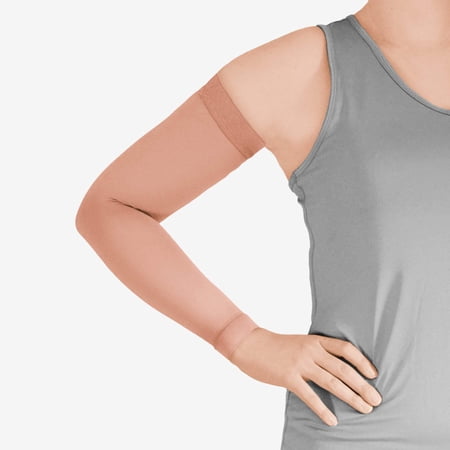 L&R USA Solaris ExoStrong Arm w/Knit Top - 20-30 mmHg Short Beige X-Large