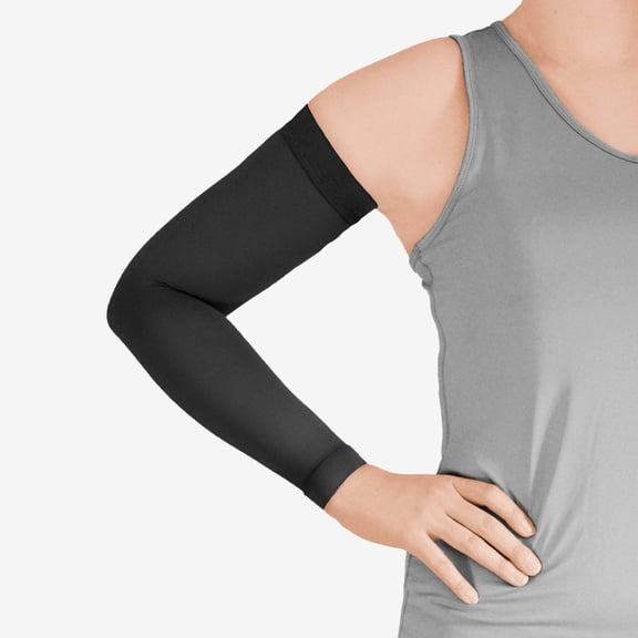 L&R USA Solaris ExoStrong Arm w/Silicone Top - 20-30 mmHg Long Black Large