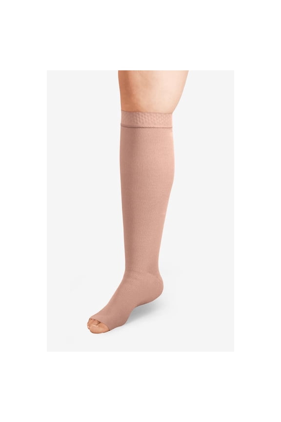 L&R USA Solaris ExoStrong Below Knee w/Silicone Top - 20-30 mmHg Short Beige X-Large