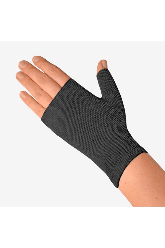 L&R USA Solaris ExoStrong Gauntlet - 20-30 mmHg Reg Black Medium