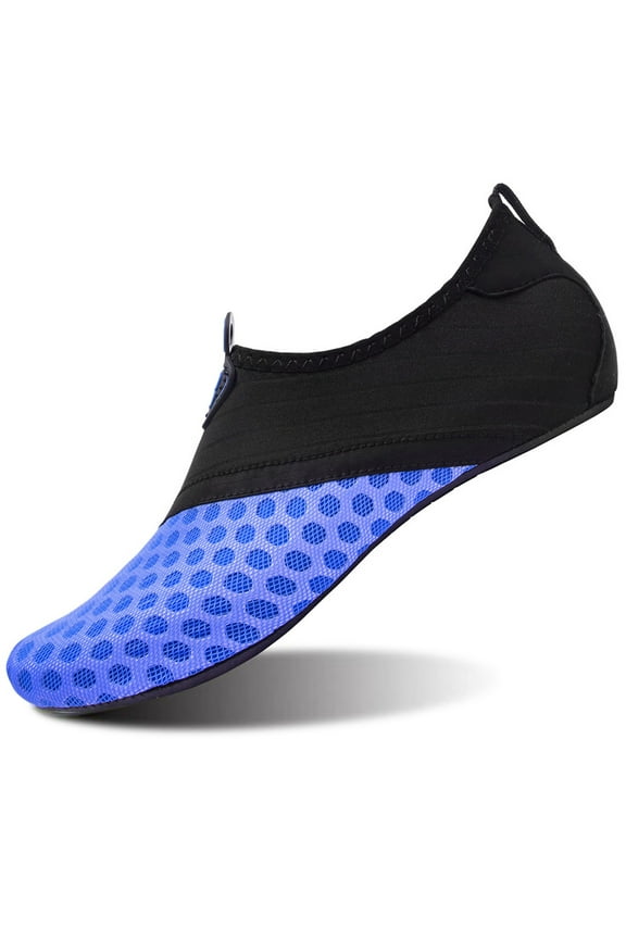 Aqua Socks for Women Men Barefoot Swim Surf Beach Yoga Slip-on Water Shoes