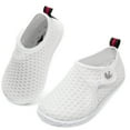 thumbnail image 1 of L-RUN Baby Boys Girls Barefoot Swim Pool Water Shoes Beach Walking Sandals Athletic Sneakers White 2-2.5 Years, 1 of 7