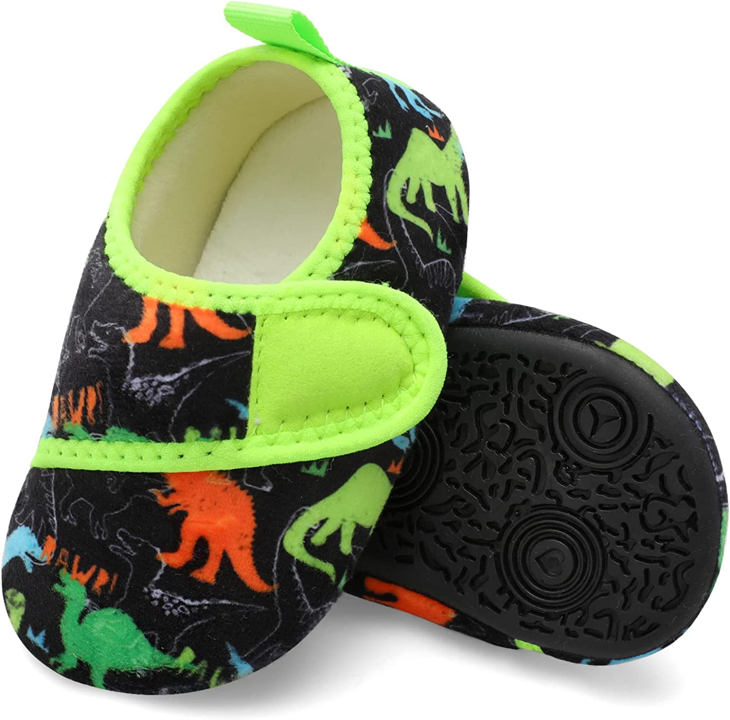 LRUN Baby Boys Girls Warm Slippers for Toddler Nonslip House Shoes