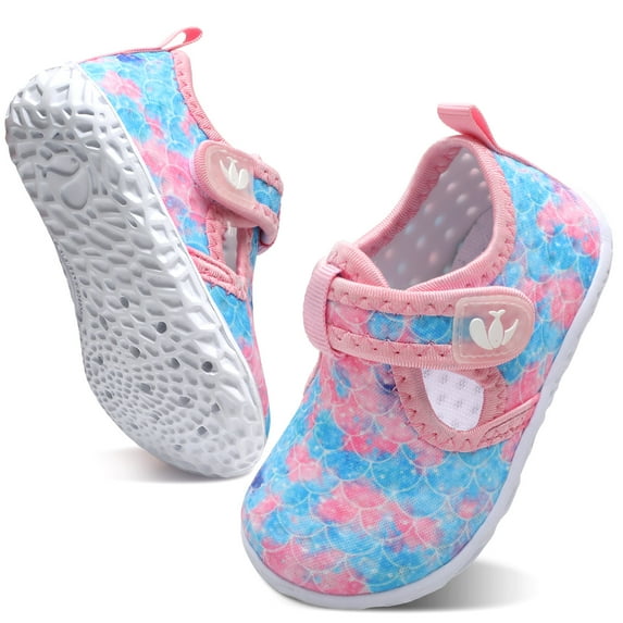 L-RUN Boys Girls Shoes Baby Water Shoes Beach Quick Dry Swim Barefoot Aqua Socks Outdoor Athletic Pool Shoe Infant