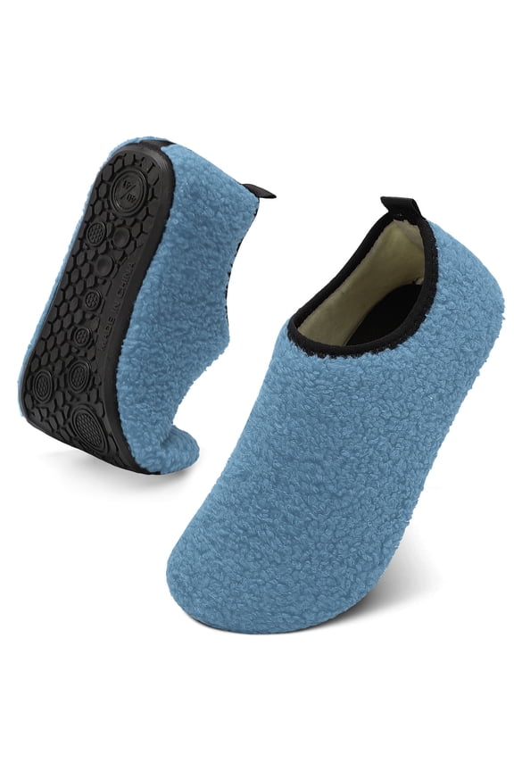 Women Men Cozy Slippers Velvet Lining Indoor House Slippers