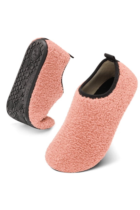 Women Men Cozy Slippers Velvet Lining Indoor House Slippers