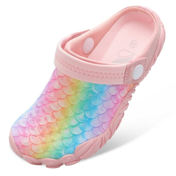 L-RUN Kids Girls Boys Quick Dry Athletic Sandals Pool Swim Outdoor Water Shoes Beach Clog