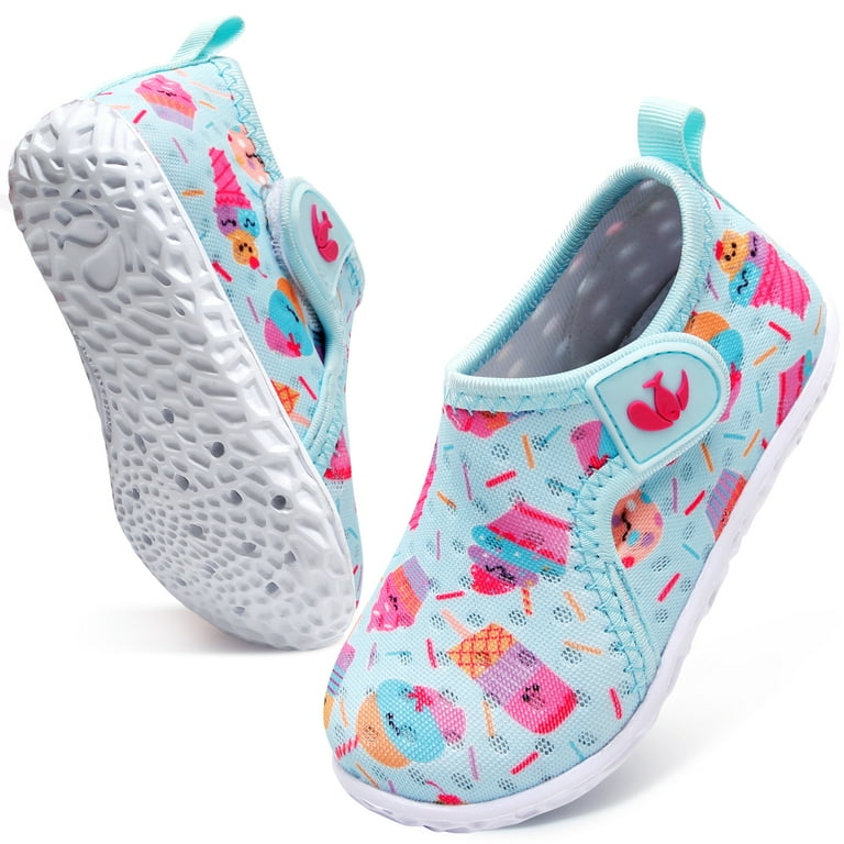 L-RUN Kids Water Shoes for Baby Boys Girls Quick Drying Aqua Socks