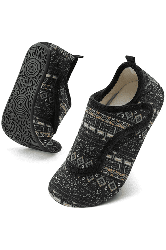 Men Women Shoes Adjustable Bedroom Slippers Warm Arthritis Edema Indoor Slippers