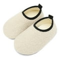 thumbnail image 1 of L-RUN Toddler Slippers Boys Girls Indoor Slippers Kids Barefoot Walking Shoes Winter Warm Sock Shoes, 1 of 7