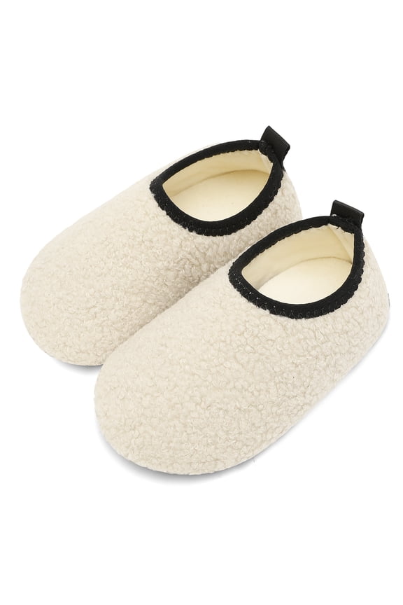Toddler Slippers Boys Girls Indoor Slippers Kids Barefoot Walking Shoes Winter Warm Sock Shoes