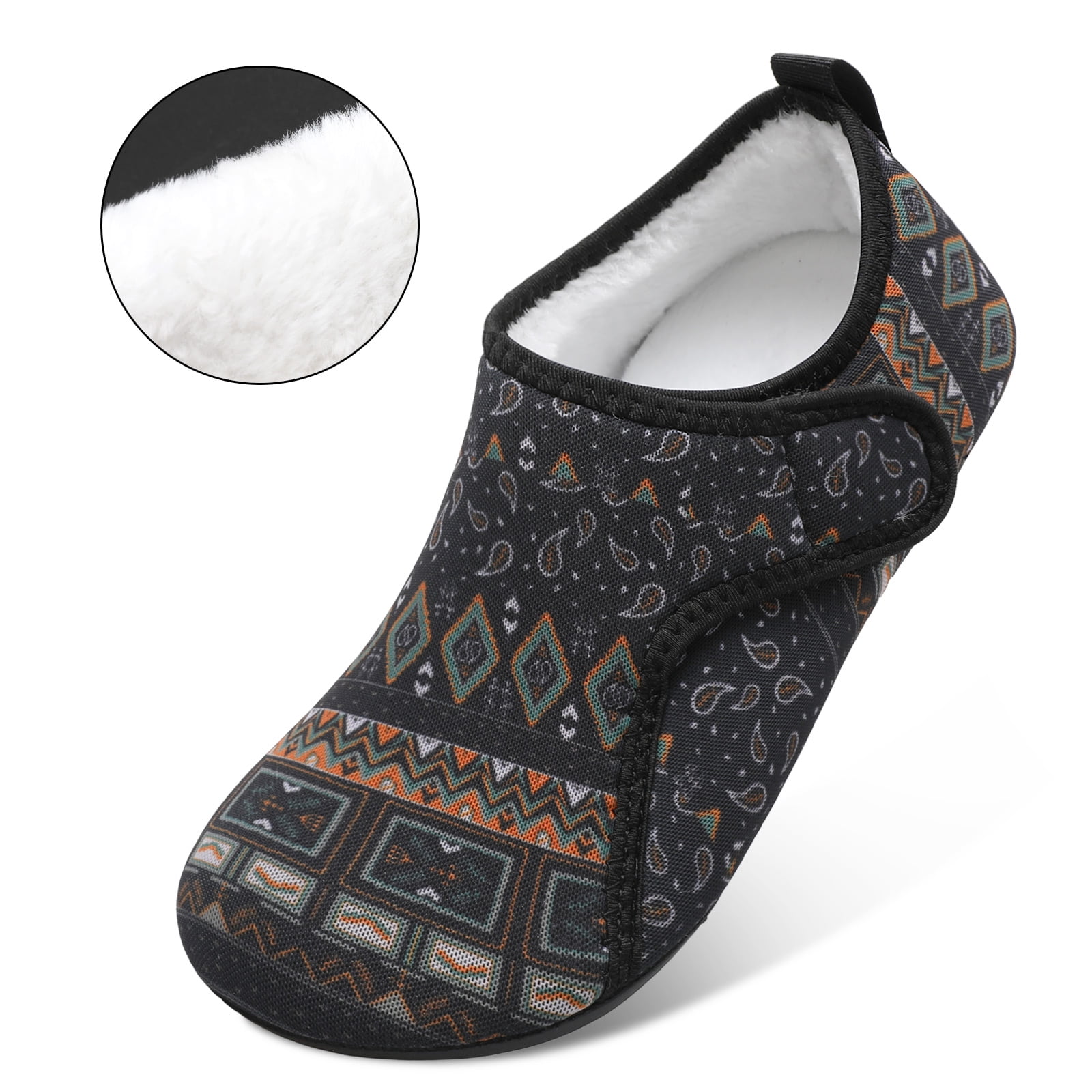 mens fuzzy house shoes