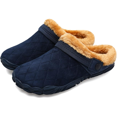 thumbnail image 1 of L-RUN Womens Mens Furry Slides House Slippers Fuzzy Fluffy Memory Foam Bedroom Slippers Clogs, 1 of 6