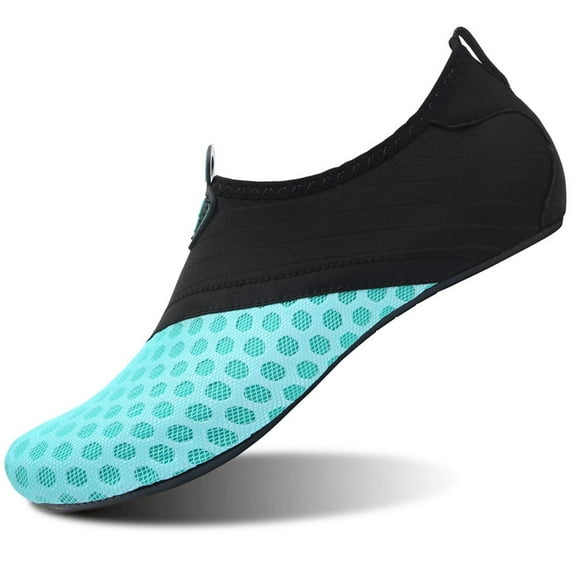 L-RUN Womens Mens Quick-Dry Water Shoes Barefoot Swim Aqua Socks for Outdoor Beach Surf Yoga Exercise