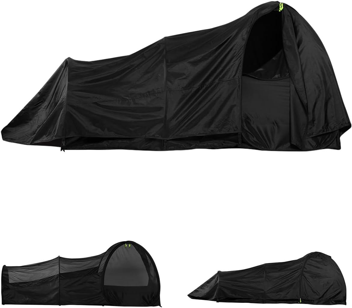 L RUNNZER One Person Tent, Pop Up Bivy Tent for 1 Person, Ultralight Bivvy Tent for Camping