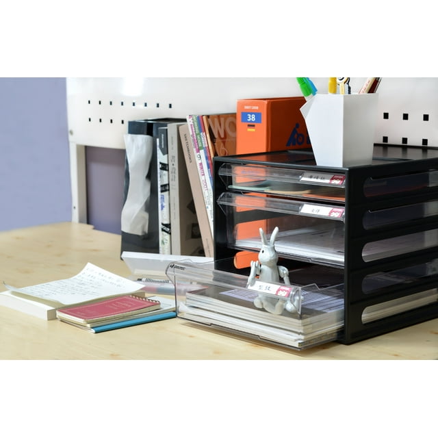 L&S Office 3 Drawer Desktop Organizer