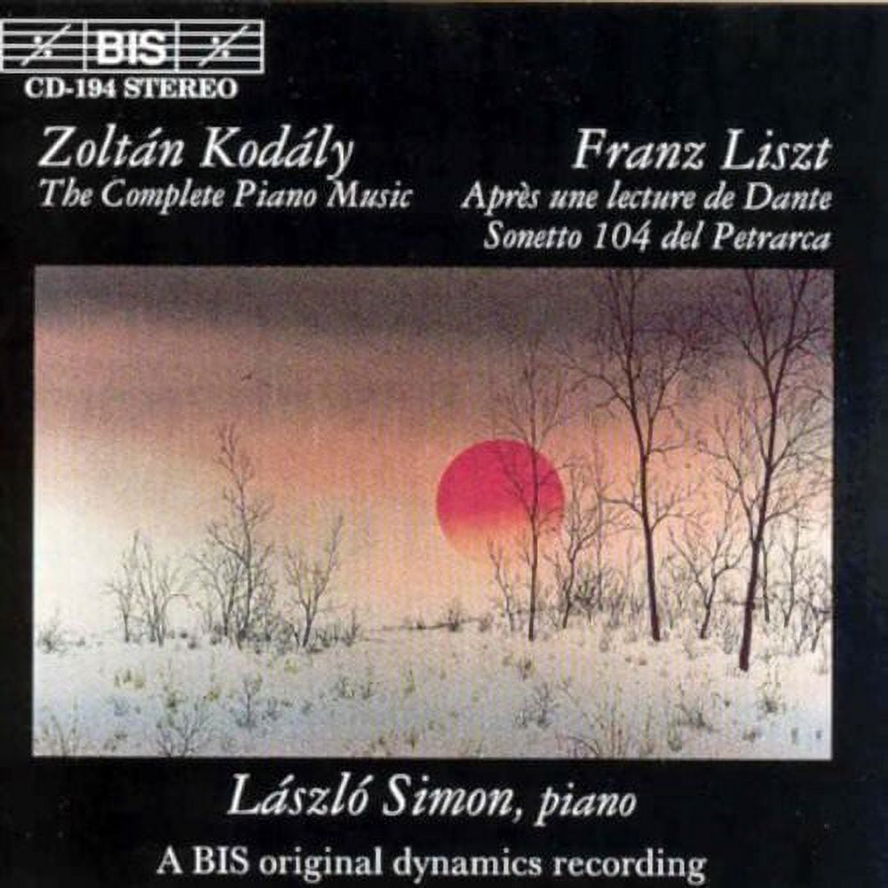 L SZL  Simon - Marosszek Dances / Apres Un Lecture de Dante - Music & Performance - CD