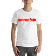 L Saranac Lake Cali Style Short Sleeve Cotton T-Shirt By Undefined Gifts