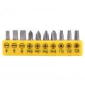 L Shape 1/4 Inch Hex Socket Wrench Double Head with Various Screwdriver Bits Hand Tool