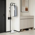 thumbnail image 1 of L-Shape Coat Rack, Freestanding Coat Rack, Black Coat Rack, 1 of 7