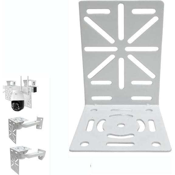 L-Shape Dome Camera Bracket, Wall Ceiling Mount for Security Dome Cameras, Wall Mount,(L-Bracket)