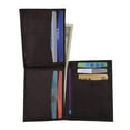 thumbnail image 1 of L-Shape Flap Up Lambskin Leather Wallet with ID and Credit Card 139, 1 of 16