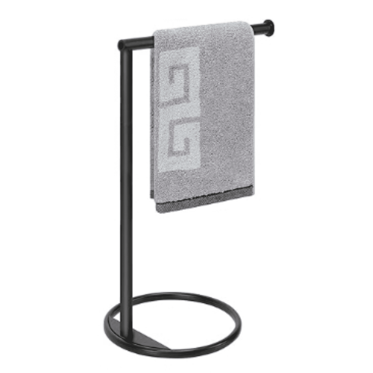 Small Rectangular Hand Towel Rack Hand Towel Holder Stand, Thicken Metal L Shape Hand Towel Rack, Small ...