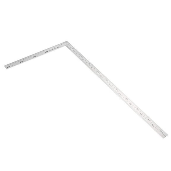 L Shape Right Angles Ruler 1.2 mm Thickness Layout Template Tool Framing Square Ruler Stainless Measure Ruler