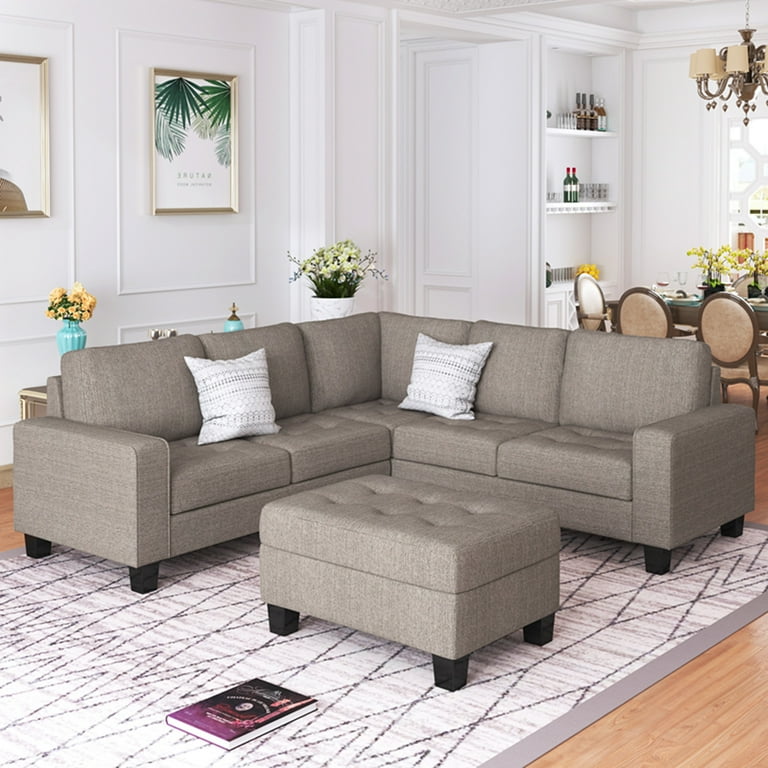 L shape 5 seater sofa discount