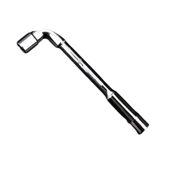 L Shaped Angled Hex Socket Wrench Steel Double Ended Elbow Tube Socket Spanner for Mechanic Repair Tool 6/8/10/12mm