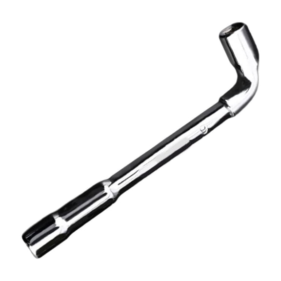 L Shaped Angled Hexagonal Socket Wrench Double-Head Pipe Elbow Wrench Spanner for Mechanics Repair Car Maintenance Tool