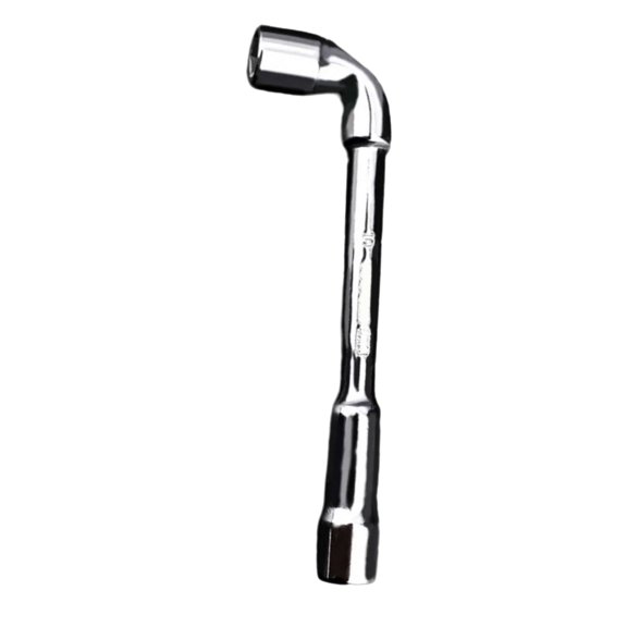 L Shaped Angled Hexagonal Socket Wrench Double-Head Pipe Elbow Wrench Spanner for Mechanics Repair Car Maintenance Tool